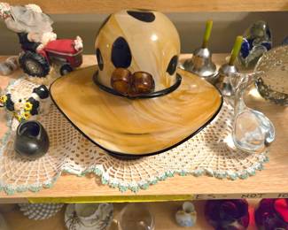 Murano glass bonnet