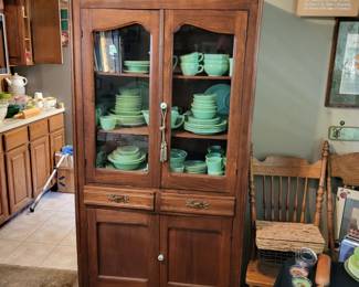 Lots of green glass and Jadite