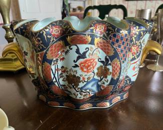 Large Japanese Imari bowl.