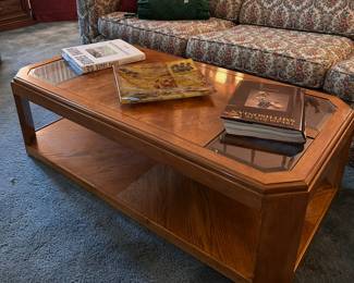 wood coffee table
