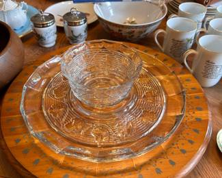 WOOD LAZY SUSAN