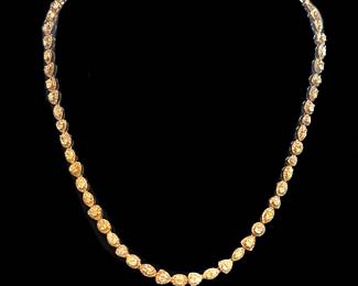 Yellow Gold & Diamond Necklace