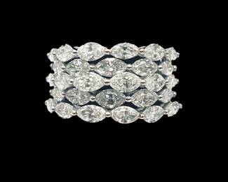 White Gold & Diamond Ring