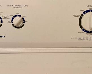 Amana 3.5 Cu ft Dual Action Agitator Top Load Washer in White