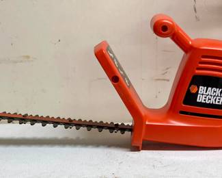 Black and Decker Electric Hedge Trimmer.