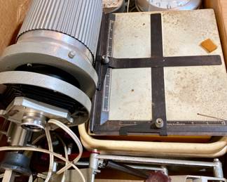 Vintage Dark Room/Photography Set. Photo Enlarger/Developing Trays and More!