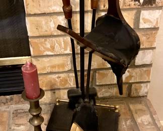 Fireplace Tool Set.