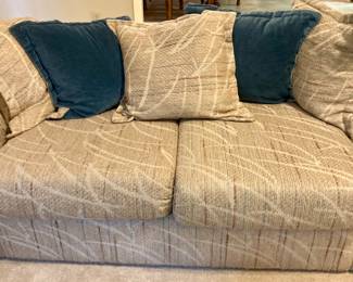 Mid Century Upholstered Sofa/Loveseat.