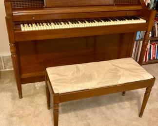 Vintage George Steck Upright Piano w/Bench. Good Condition, Working and Sounds Awesome.