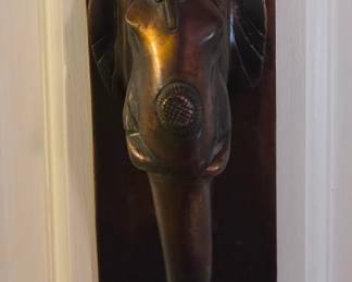 Elephant Brass Door Knocker
