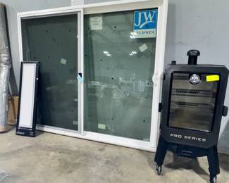 Sliding Door, Sky Light and Pit Boss Smoker Orlando Estate Auction