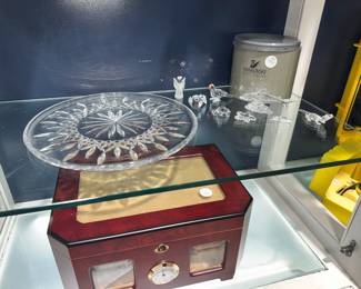 Water & Swarovski Crystal and Humidor Orlando Estate Auction