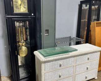Dresser, LOcker & Grandfather Clock Orlando