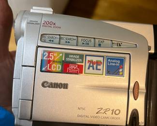Canon ZR10 digital camcorder