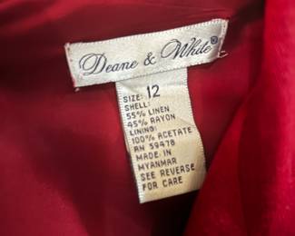 Deane & White dress vintage