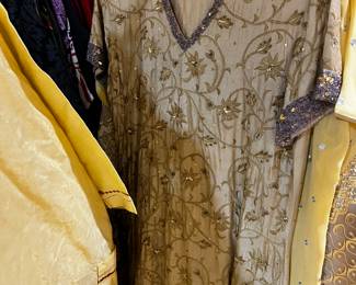 Embroidered Indian wedding and party Bolywood clothes