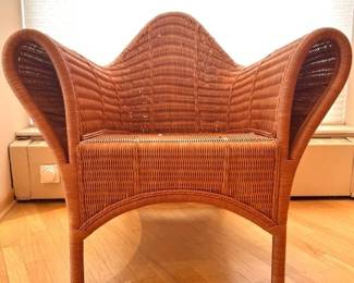 Dryad and Co Rattan Bentwood Armchair