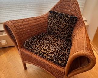 Dryad and Co Rattan Bentwood Armchair