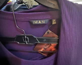 IMAN knits vintage clothes