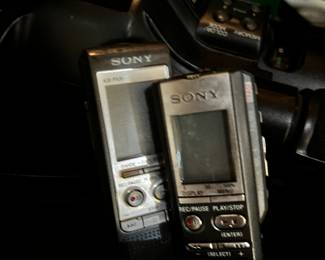 Digital vintage SONY voice recorder
