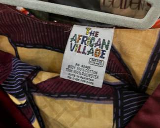 The African Village pattern clothes