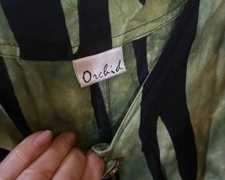 Orchid batic clothes