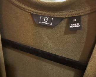 G by Giuliana knitted top coat