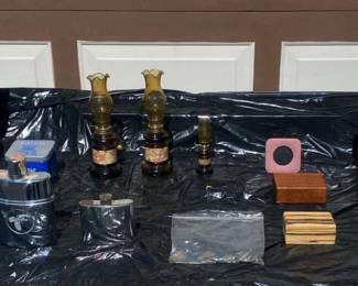 007 Mystery Lot Of Desk Items Jewelry