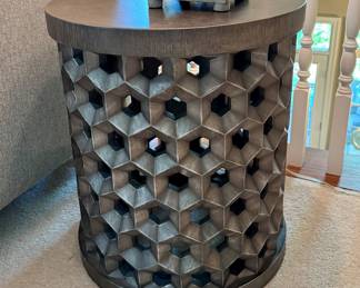 $250; drum table