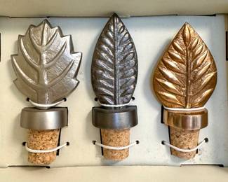 $18. New. Crate & Barrel wine stoppers.