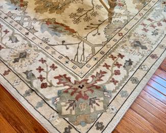 $250. Walden Collection, 8 x 10, Retails for $450 new. Manufactured rug, neutral tones. Lightweight. Minor spot cleaning recommended.