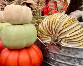 Holiday decor starts at $8! Shop in person at the sale!