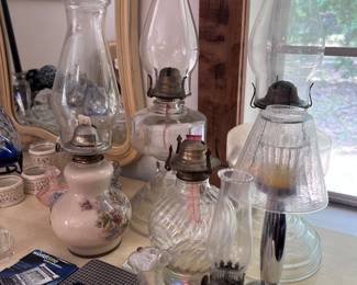 oil lamps