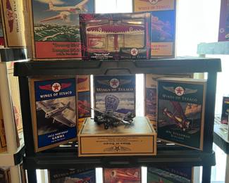 Vintage Texaco model planes & cars