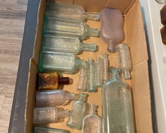 pharmacy / apothecary bottles
