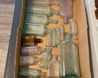 pharmacy / apothecary bottles