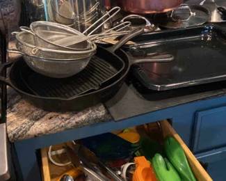 Cast Iron Skillets And More