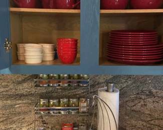 Red Dishes