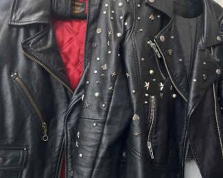 Harley Davidson Leather Jacket And Another Leather Jacket