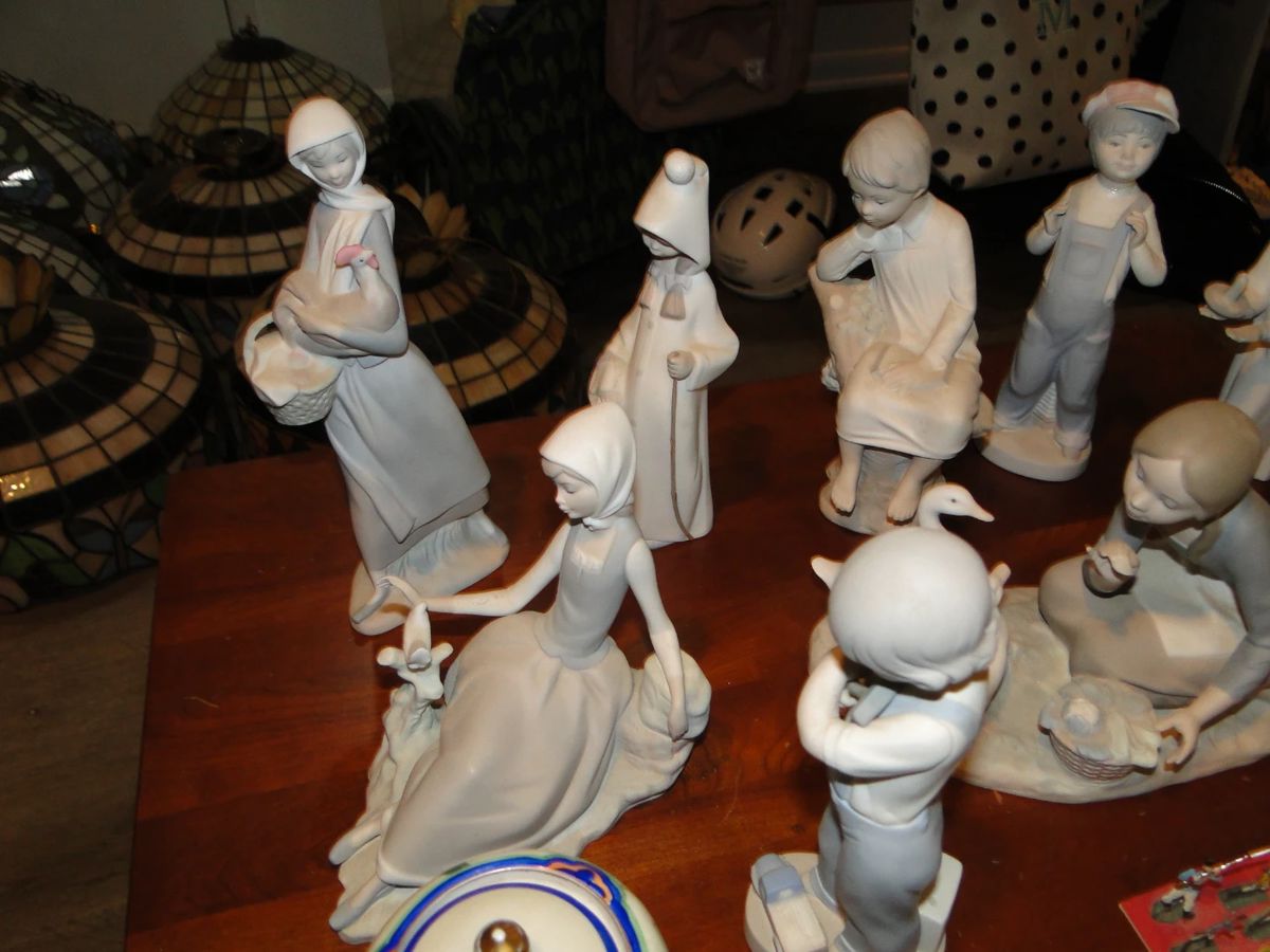 Lladro Bisque figurines
