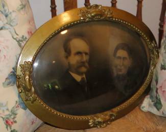 Vintage instant family framed