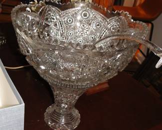 Crystal Punch bowl