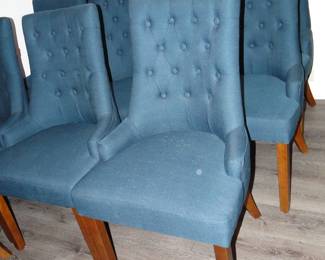 10 Wayfair Colamy chairs original cost $2000