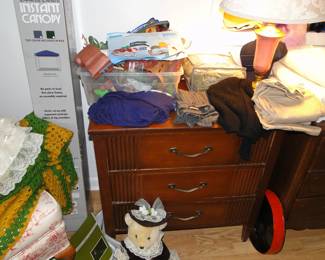 Small nightstand with drawers