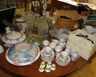 German and Limoge Demitasse and more