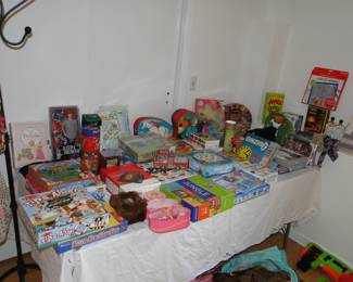 Toys many new in box