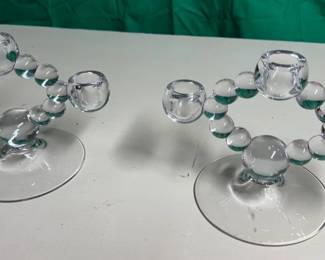 Imperial Glass, Candlewick, Candle Holders