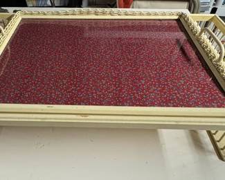 Mid-century Wicker Bed/Breakfast Tray