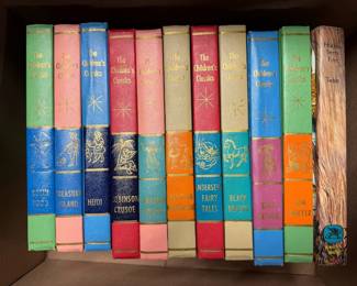 The Children's Classics, 1961 collection, set of 10, plus copy of Huckleberry Finn