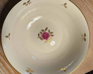 Lenox Rhodera Bowl, gold-edge
